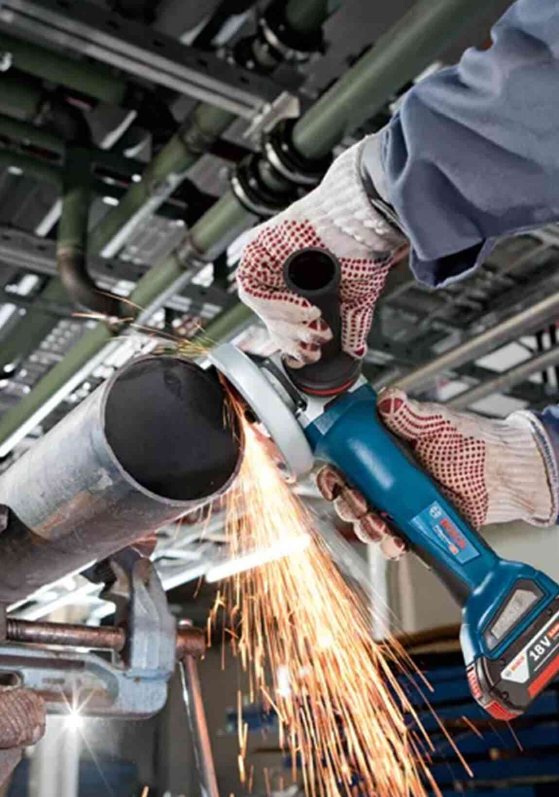 Mini amoladora 125 mm Bosch GWX 18V-10P alquiler online
