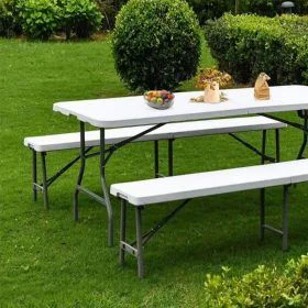 Alquiler Fiestas en casa Banco plegable rectangular