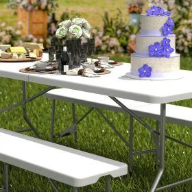 Alquiler Fiestas en casa Banco plegable rectangular