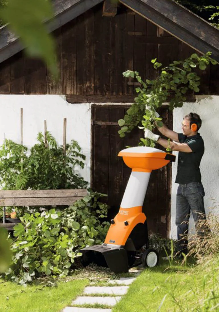 Biotrituradora eléctrica alquiler Jardinería