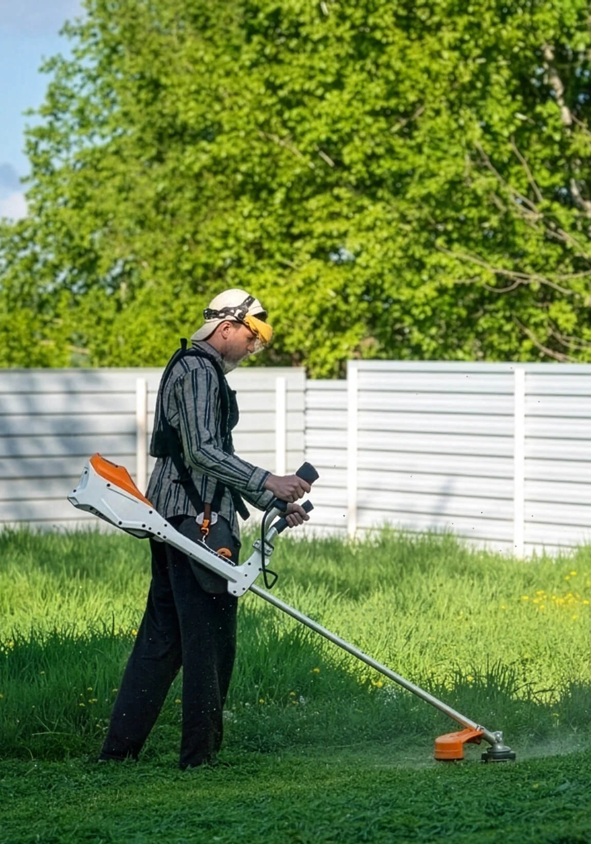 Desbrozadora de batería Stihl FSA 135 jardinería alquiler online