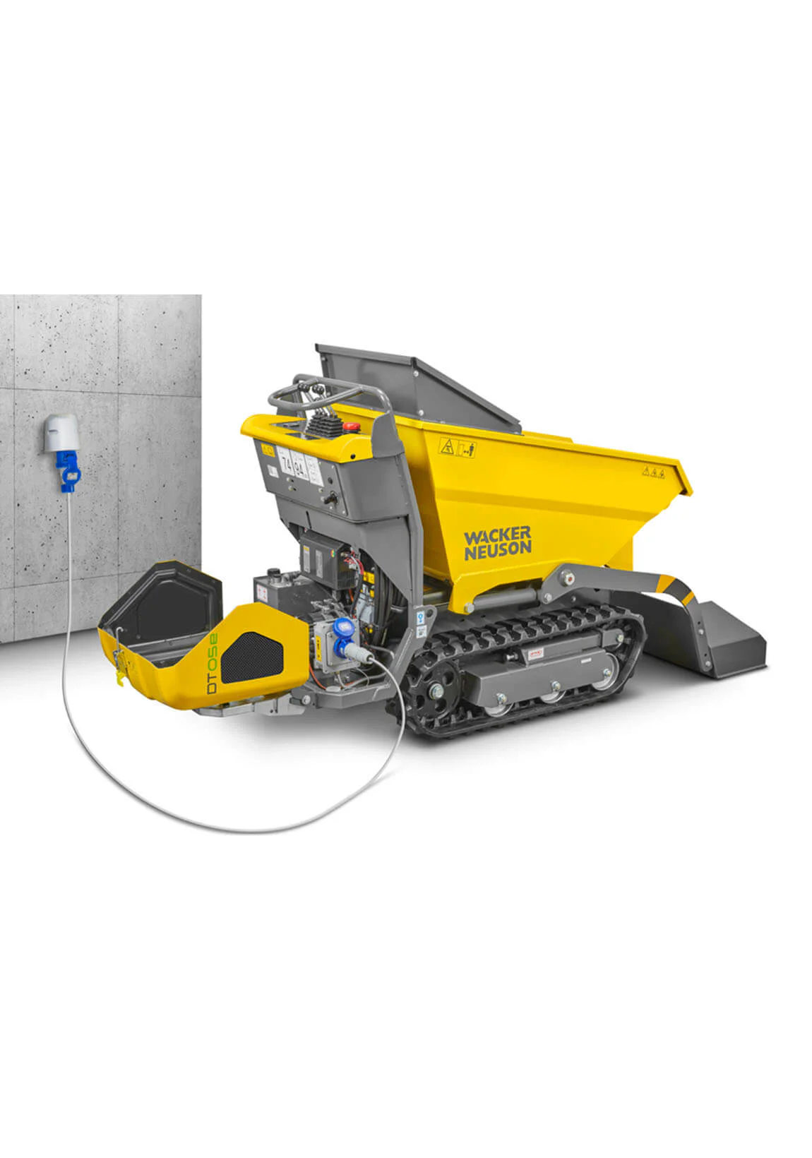 Dumper oruga 500 Kg Wacker Neuson alquiler bricolaje y reformas