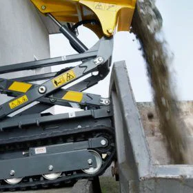 Alquiler de Dumper oruga 800 kg para particulares