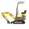 Mini excavadora 1000 kg