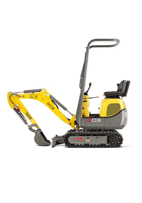 Mini excavadora 1000 kg