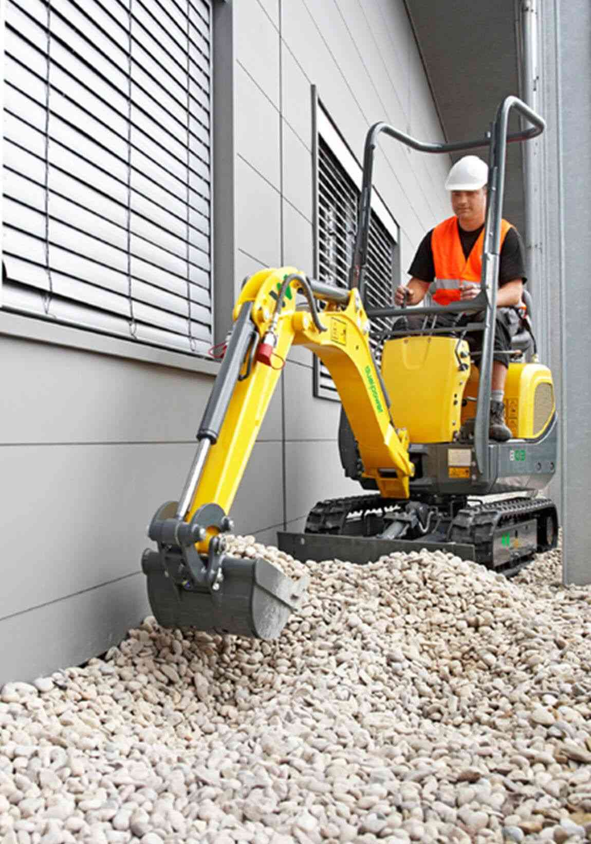 alquiler miniexcavadora
