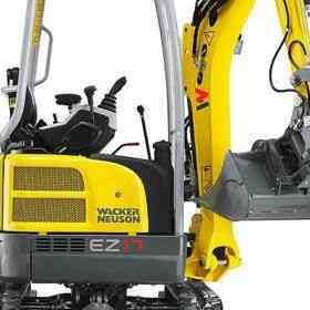 Alquiler de Mini excavadora 1700 Kg para particulares