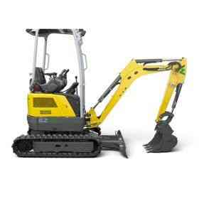 Alquiler de mini excavadora eléctrica 1700 Kg Wacker Neuson para particulares