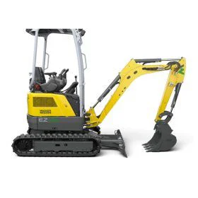 Alquiler de mini excavadora eléctrica 1700 Kg Wacker Neuson para particulares