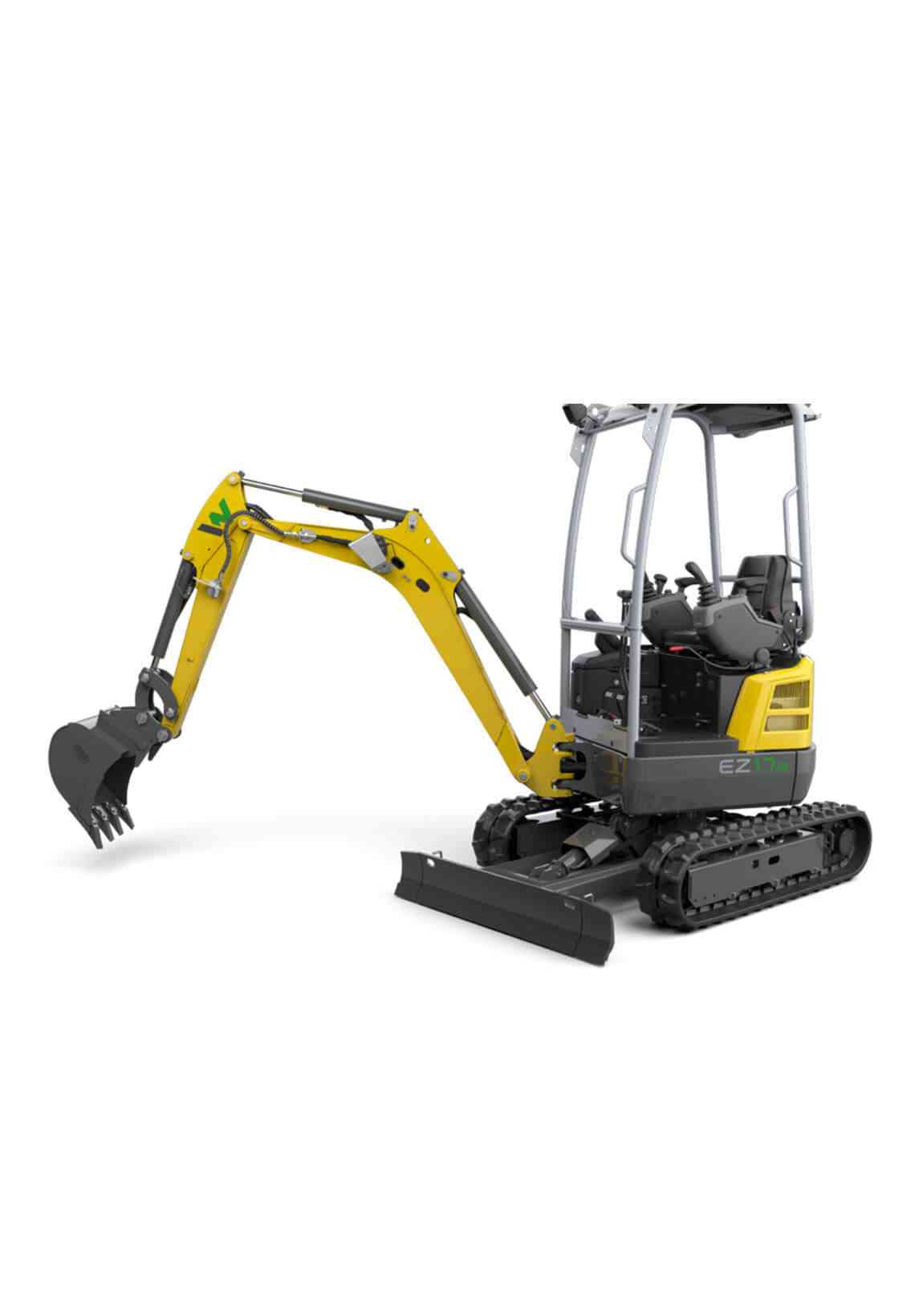 Alquiler de mini excavadora eléctrica para particulares