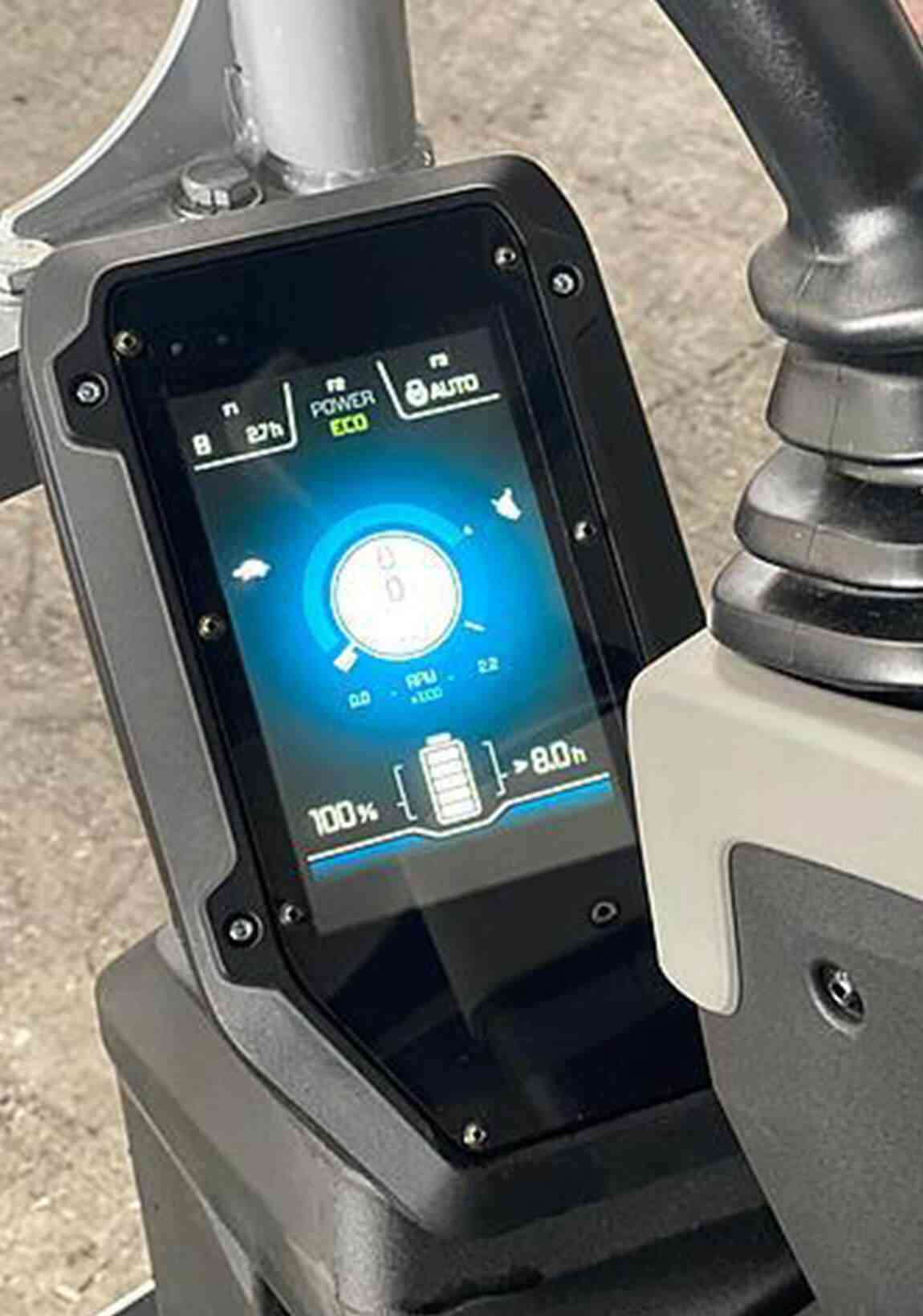 Alquiler de mini excavadora eléctrica