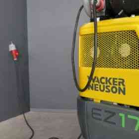 Alquiler de mini excavadora eléctrica Wacker Neuson EZ17e