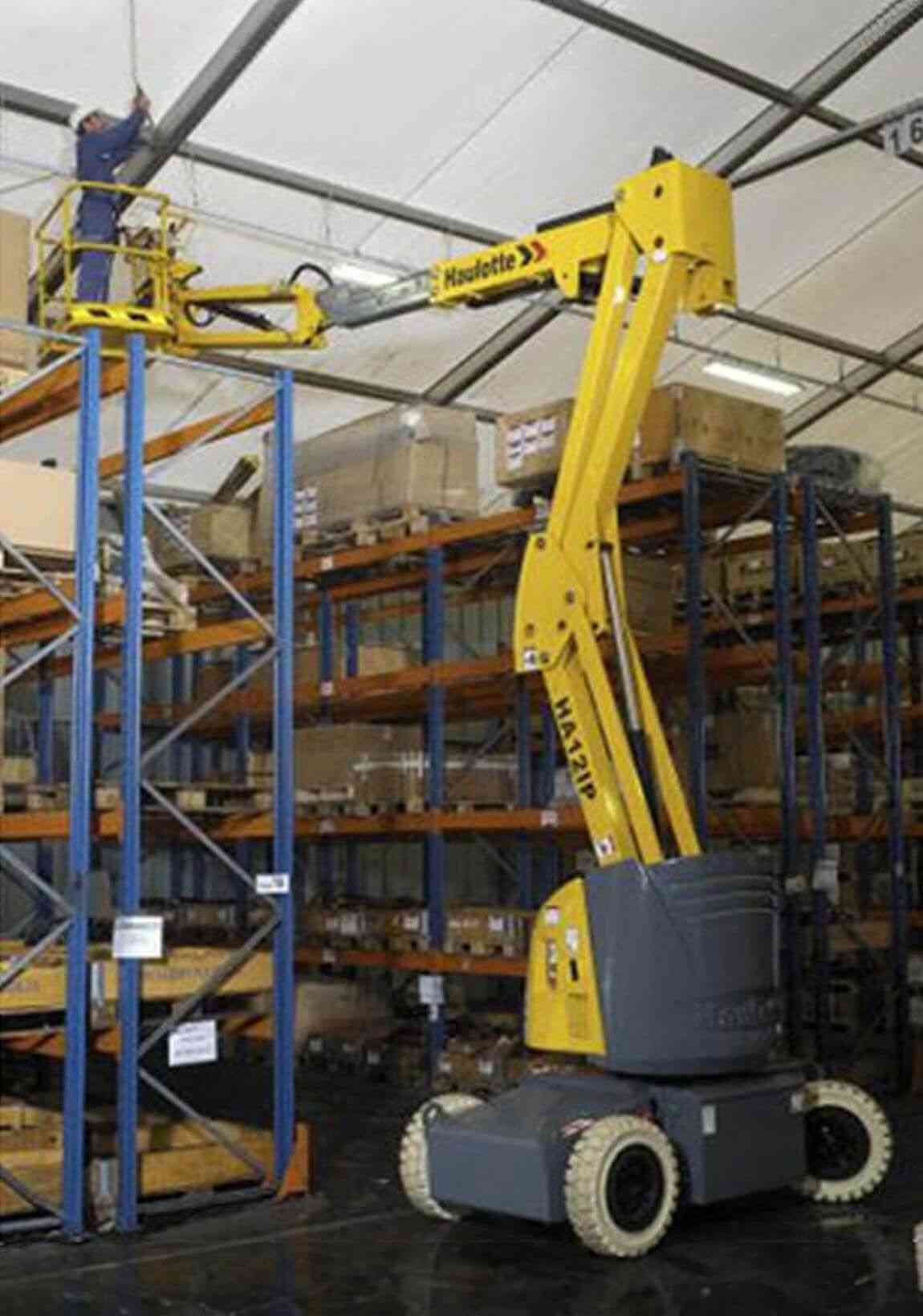 Alquiler de brazo articulado eléctrico 12 m Haulotte HA12 IP
