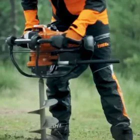 Ahoyadora a gasolina alquiler Jardinería