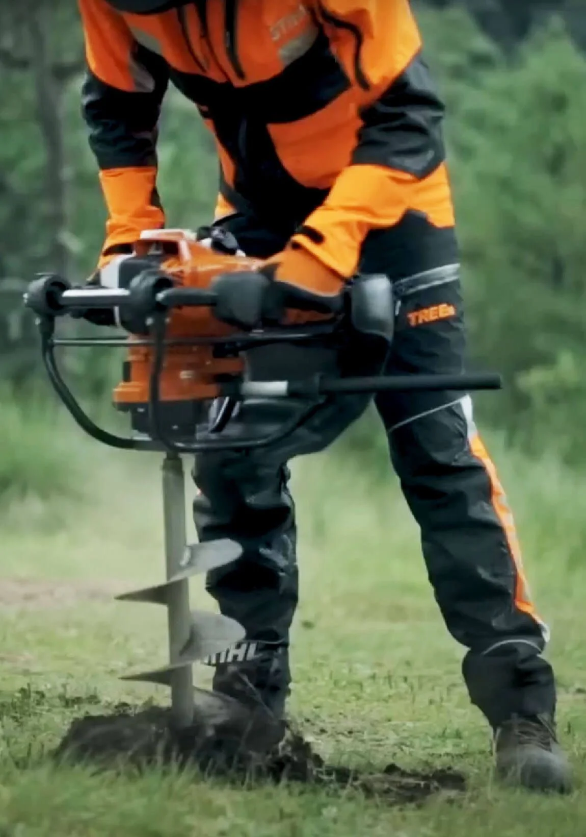 Ahoyadora a gasolina alquiler Jardinería