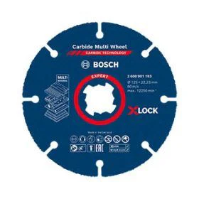 Disco Alta calidad X-LOCK para corte de madera, madera con metal, cartón yeso, plástico – EXPERT Carbide Multi Wheel