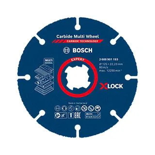 Disco Alta calidad X-LOCK para corte de madera, madera con metal, cartón yeso, plástico – EXPERT Carbide Multi Wheel