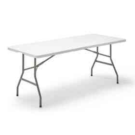 Mesa plegable rectangular