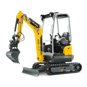 Mini excavadora 1700 Kg