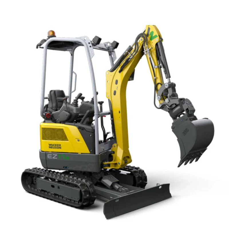 Alquiler de mini excavadora eléctrica 1700 Kg Wacker Neuson EZ17e