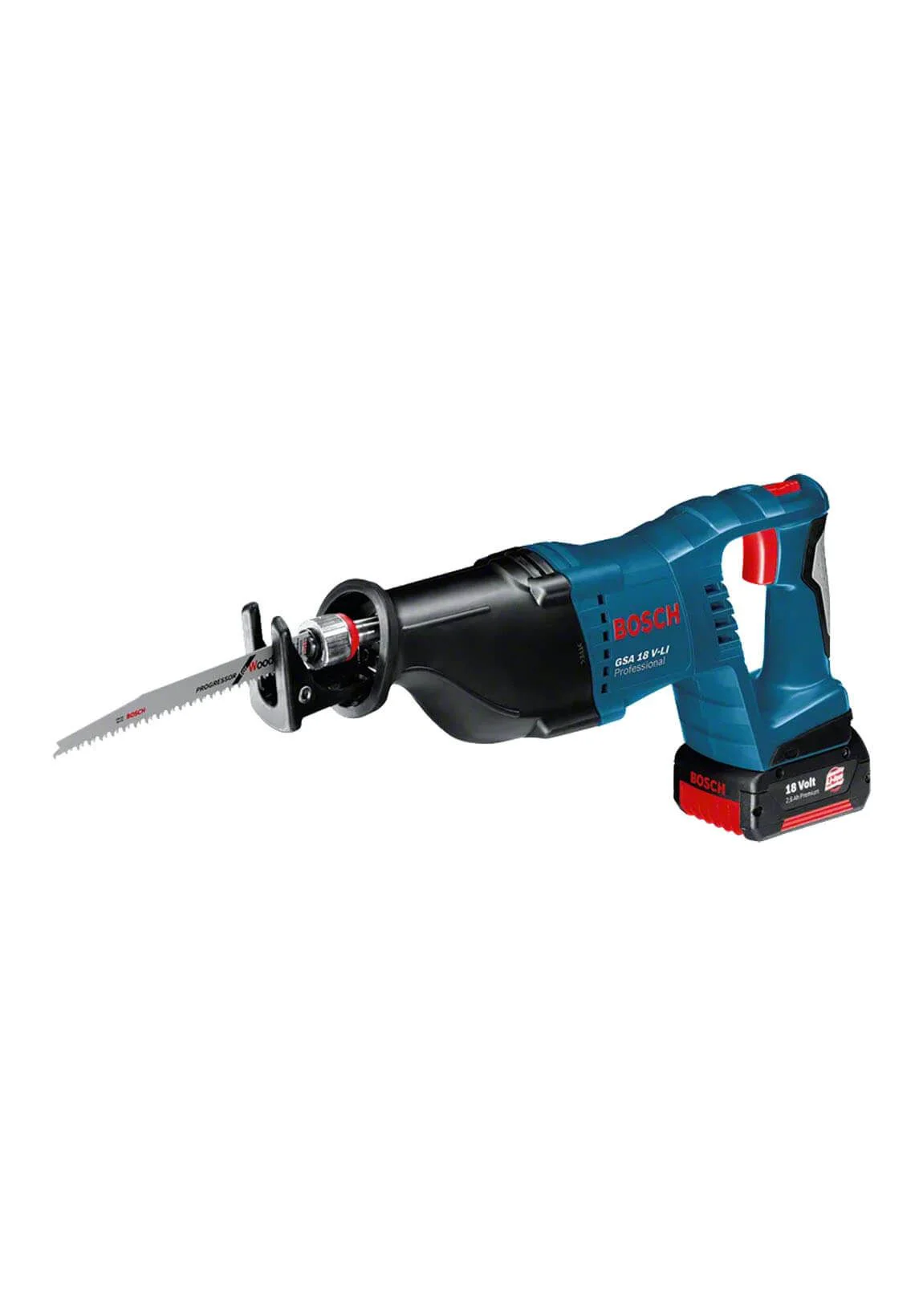 Alquiler de sierra sable Bosch GSA 18V-LI