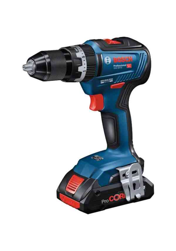 Alquiler de taladro percutor a batería Bosch GSB 18V-55