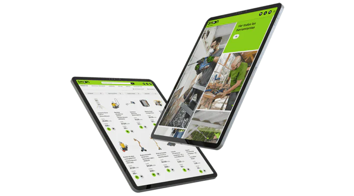 Web de Smoh en una tablet