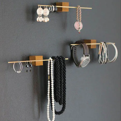 Perchero para joyas DIY