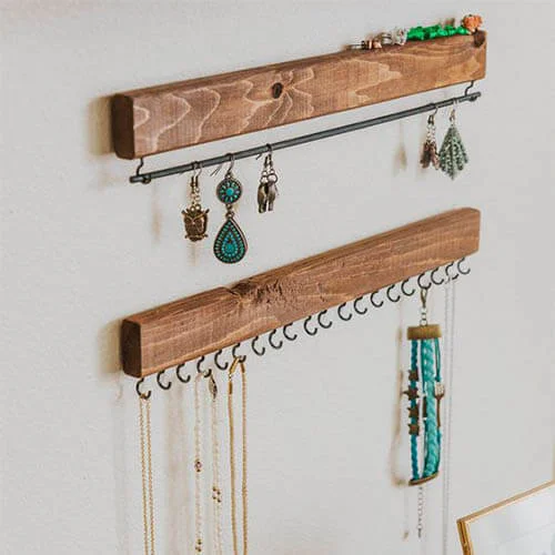 Perchero para joyas DIY