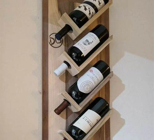 Personaliza un botellero hecho a mano utilizando herramientas de alquiler